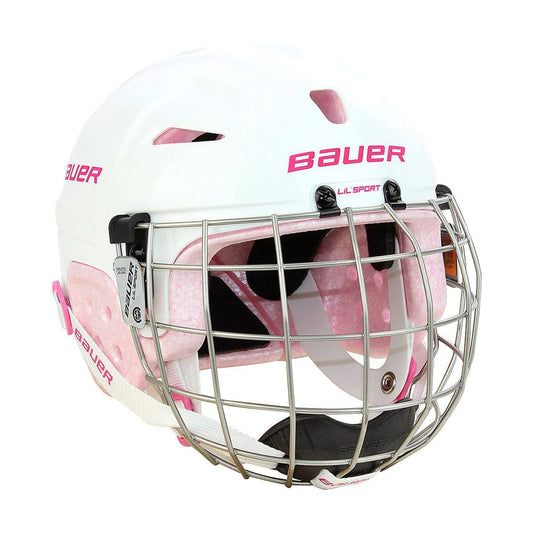 Bauer Lil Sport Hockey Helmet / Cage Combo