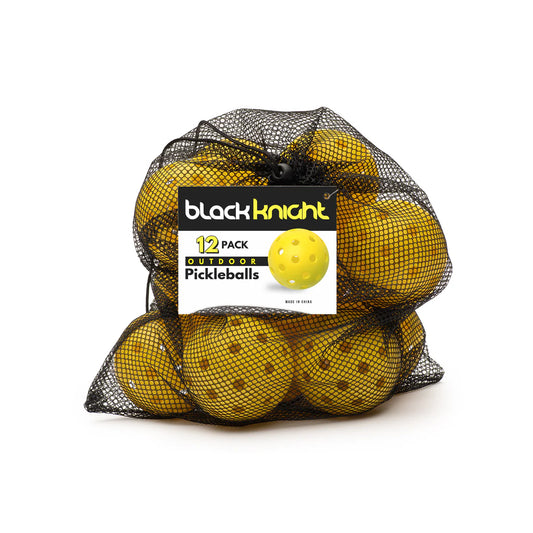 Black Knight Outdoor Pickleballs - 12 Pack