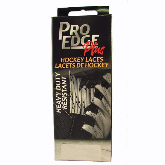 ProEdge Plus White Hockey Laces