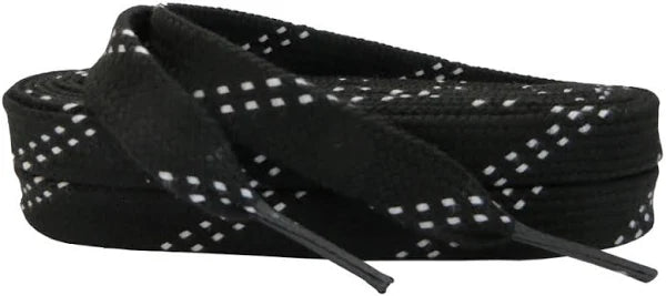 ProEdge Plus Black Hockey Laces